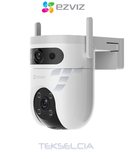 [CS-H9c-R100-8G55WKFL] Camara Inteligente IP H9C 3K Pantilt+3K Fija (Out) 