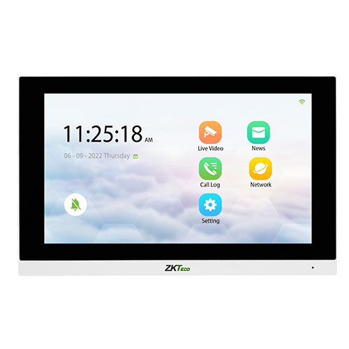 [ZK-VT07-B01] Monitor de video IP inteligente (INT)