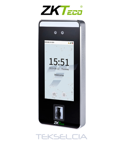 [ZK-SPEEDFACE-V5L [P]] Biometrico Zkteco ZK-SPEEDFACE-V5L [P] Acceso Facial + Palmas