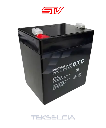 [ST-12V-4AMP] Bateria Recargable 12Vdc-4Ah
