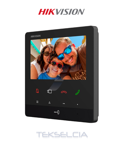 [DS-KH6110-WE1] Pantalla Para Video Portero TCP/IP Touch Screen 4.3"