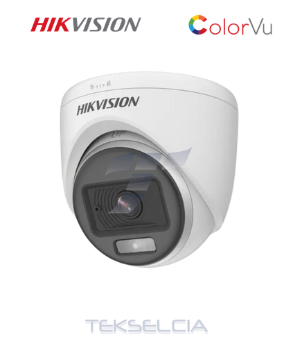 [DS-2CE70DF0T-PFS] Camara Domo 2MP ColorVu + Audio 20M