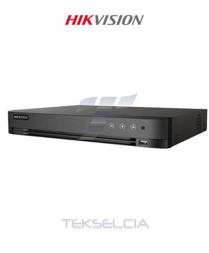 [DS-7208HUHI-M1/S/A] Grabador DVR 8Ch 5MP 1Hdd Audio+Alarma