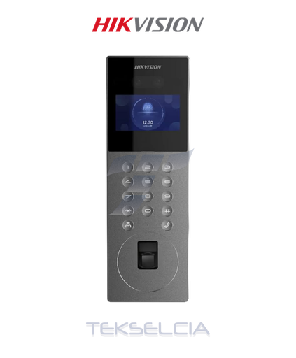 [DS-KD9203-FE6] Camara de Video Portero 2MP Metálico + Botonera Y Huella