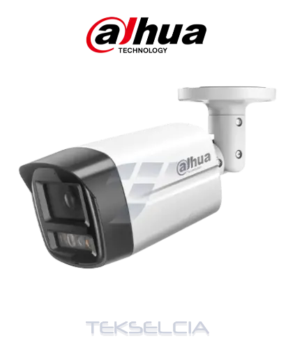 [DH-IPC-HFW2249TL-S-PV] Camara IP Tubo 2MP POE+Audio Dual Light IR 30M