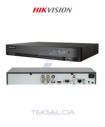 [DS-7204HQHI-M1/S] Grabador DVR 4Ch 2MP Acusense 