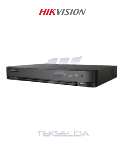 [DS-7204HUHI-M1/S/A] Grabador DVR 4ch 5MP 4K Audio+Alarma