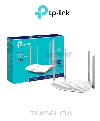 [TP-ARCHER-C50]  Router Doble Banda 2.4/5GHZ 4 Ant
