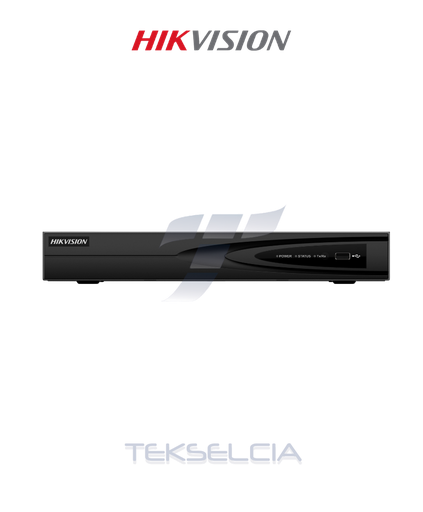 [DS-7608NI-K1] Grabador NVR 8Ch 80/80Mbps