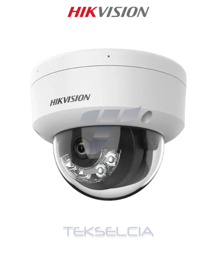 [DS-2CD1123G2-LIU] Camara IP Domo 2MP+ Microfono Dual Light
