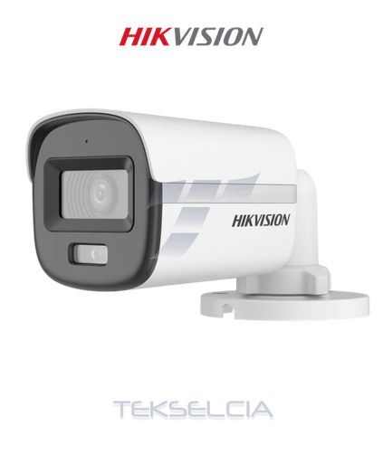 [DS-2CE10DF0T-LPFS] Camara Tubo 2MP Sellado Plastica Colorvu + Audio 20M                  