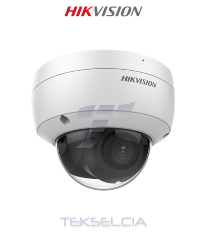 [DS-2CD2143G2-IU] Camara IP Domo 4MP Acusense + Microfono