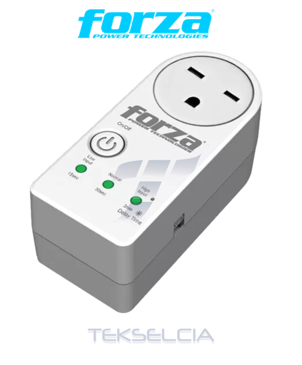 [FVP-1201B 2PK] Protector de voltaje 900J/1800W, 1 sld, giro de 350°, tempor-120V