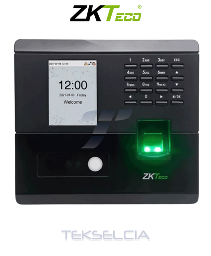 [ZK-MB10-VL] Biométrico Tiempo y Asistencia Facial + Acceso