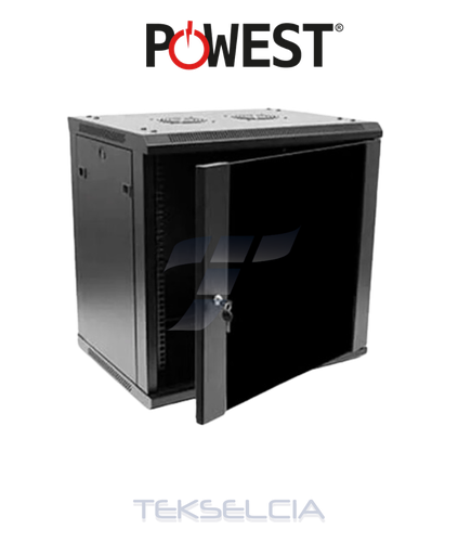 [NGBPR-6509] Gabinete Pared 9UR Puerta de Vidrio