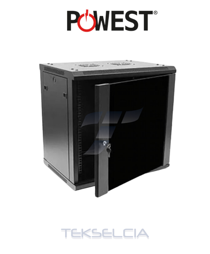 Gabinete Pared 11UR Puerta de Vidrio